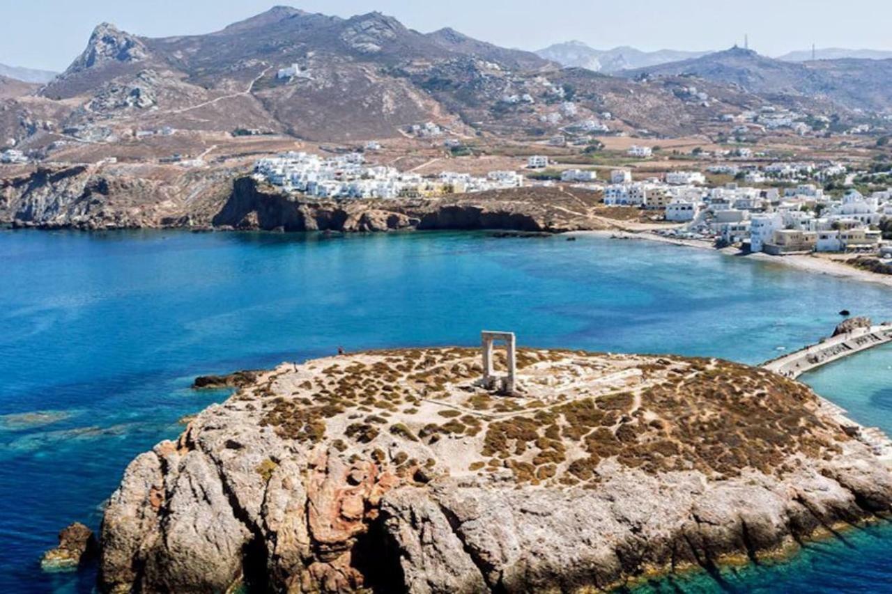 Independent Agapitos Apart , 2Bdrm, Private Patio Naxos City Dış mekan fotoğraf
